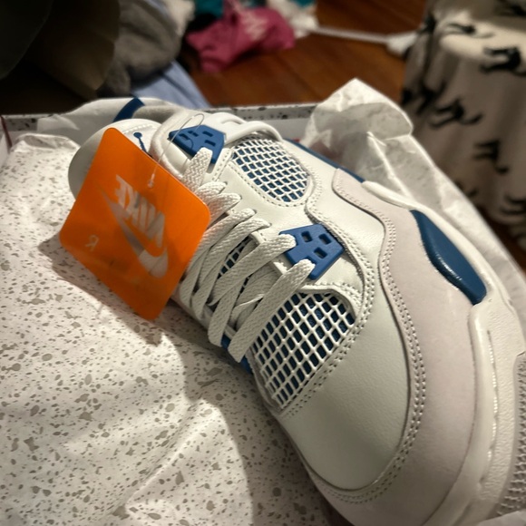 Jordan 4s Military blue